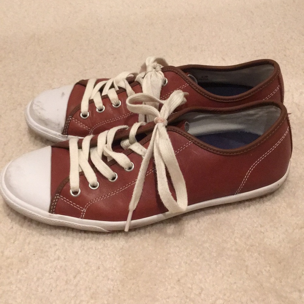 Men’s Cole Haan brow leather sneakers 8.5